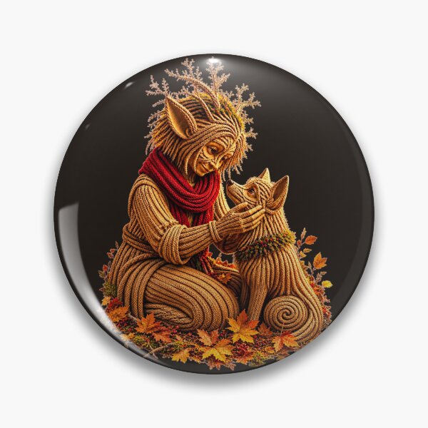 Item preview, Woodland Elf Comforting a Wolf Pup designed and sold by JUTElCONIC.