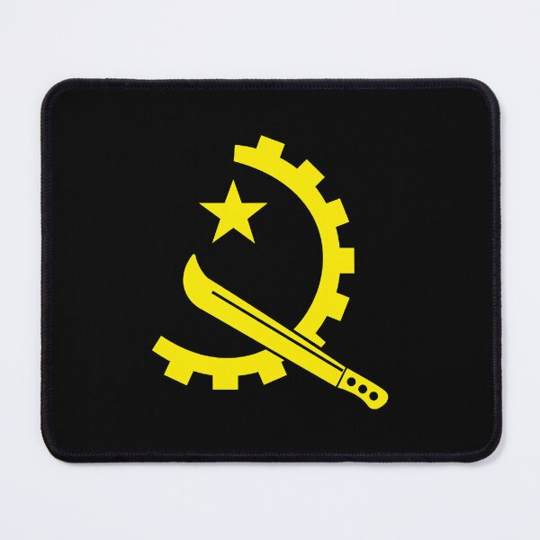 Item preview, Angola National Emblem AO designed and sold by shitpostee.