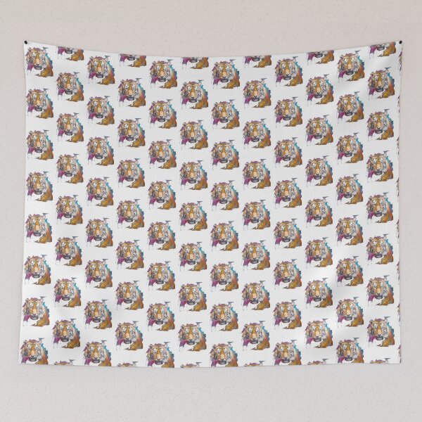 Item preview, Colorful Tiger Png LIMITED EDITION designed and sold by Pehbo.