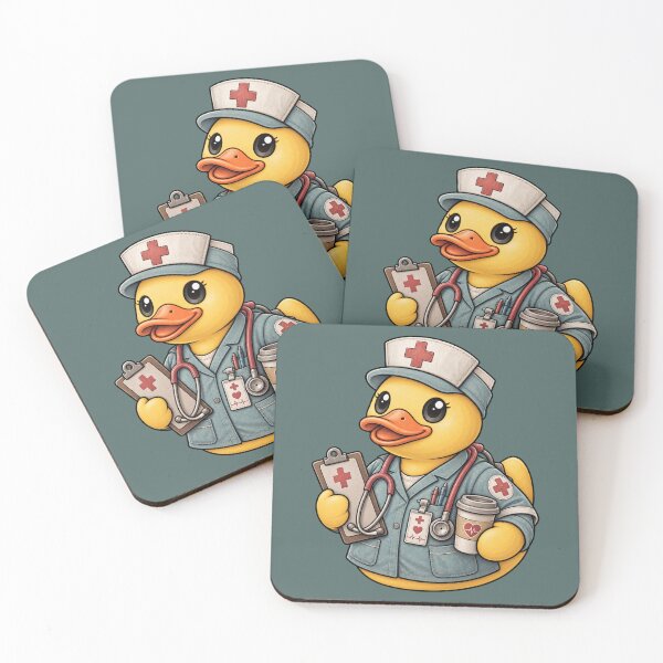 Item preview, Rubber Duck Nurse – Vintage Edition designed and sold by BROHLine Studio.