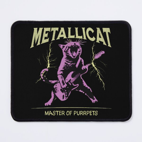 Item preview, Metallicat Master of Purrrpets Cat Design designed and sold by Catsi-Nook-Art.