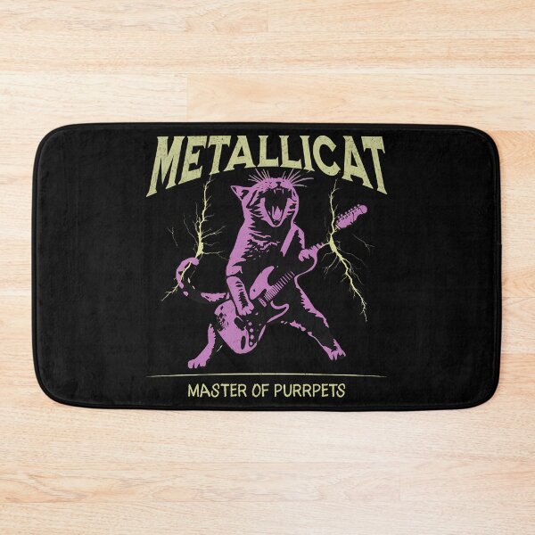 Item preview, Metallicat Master of Purrrpets Cat Design designed and sold by Catsi-Nook-Art.