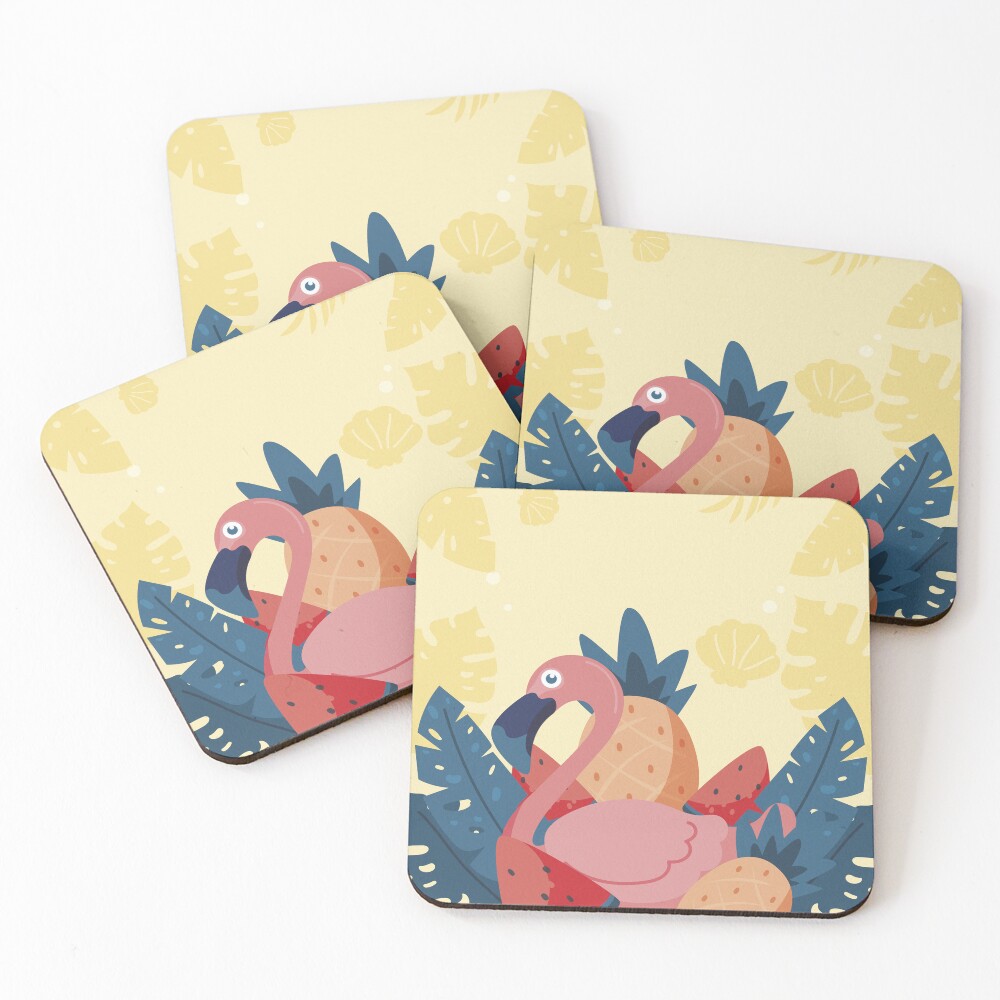 Item preview, Coasters (Set of 4) designed and sold by RedGraph.