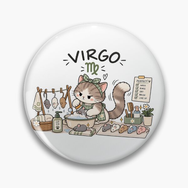 Artikelvorschau, Jungfrau-Katze – Perfekt schnurrend entworfen und verkauft von NucciCollective.