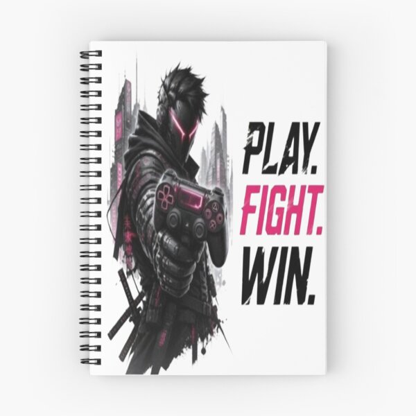 Item preview, Play. Fight. Win. Gaming Design designed and sold by StreetWave01.