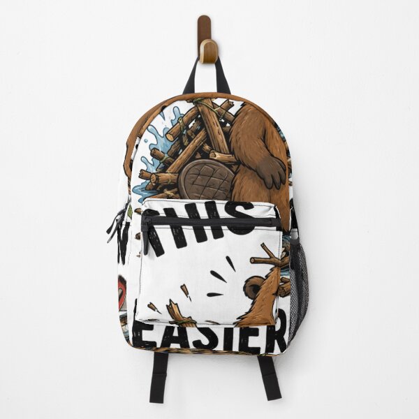 Item preview, This Looked Easier Online Funny Beaver T-Shirt | Everyday Chaos Club designed and sold by Kiinaaa.