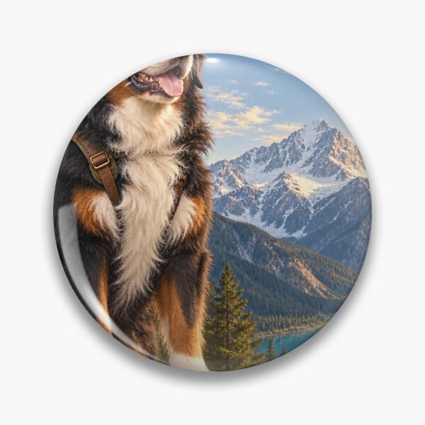 Item preview, Bernese Mountain Dog Mountain Adventure designed and sold by Haru-Labo.