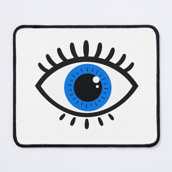 Item preview, Blue Evil Eye Protection Mystical Symbol designed and sold by teeperfect.