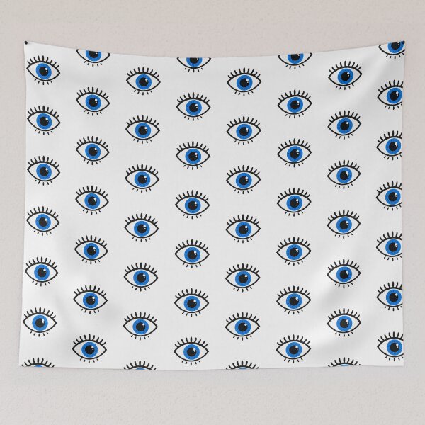 Item preview, Blue Evil Eye Protection Mystical Symbol  designed and sold by teeperfect.