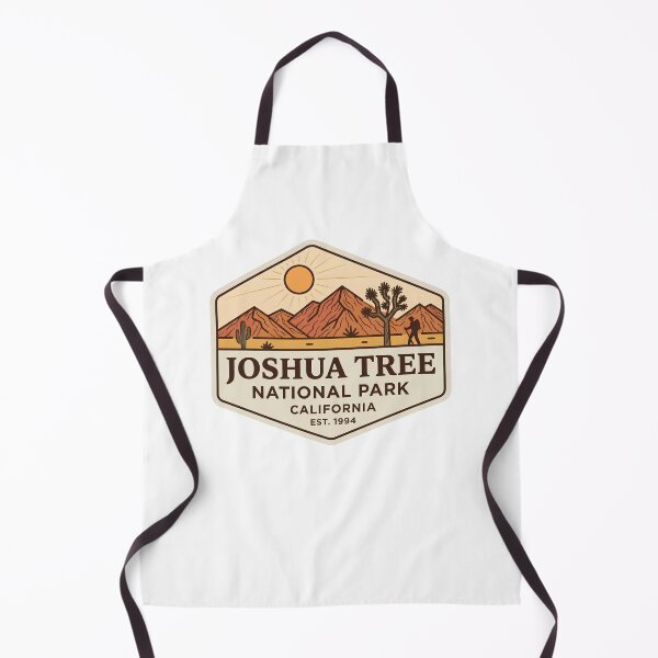 Item preview, Joshua Tree National Park California Retro Desert Hiker Badge designed and sold by LittleArij.