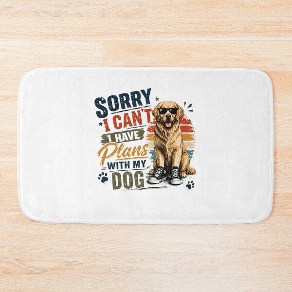 Item preview, Sorry I Can't I Have Plans With My Dog Golden Retriever Lover Pet Parent designed and sold by Star3NowForMe.
