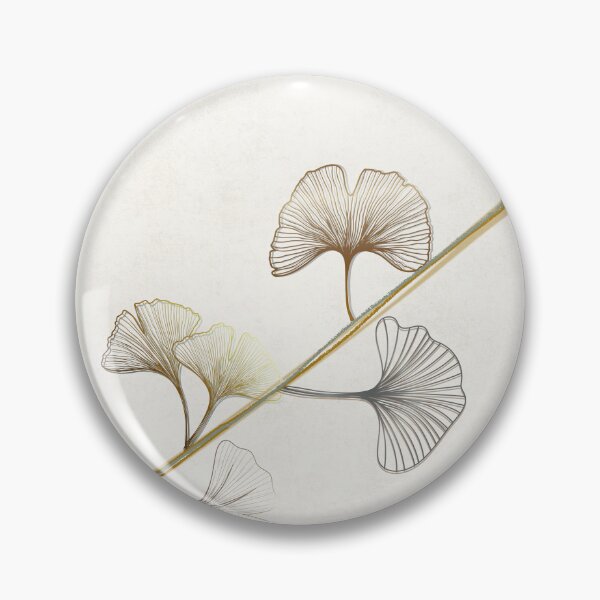 Item preview, Metallic Ginkgo Biloba - Arteis | Luxury Botanical Branch and Minimalist Line Art | Boho Chic Print and Gift designed and sold by Diseño que alegran tu día.
