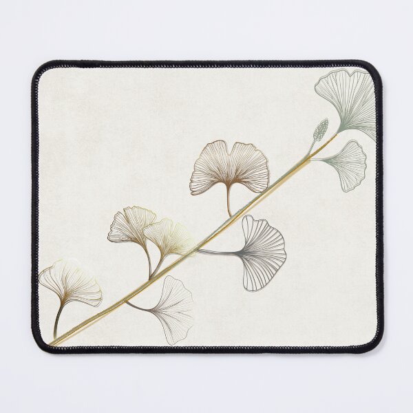 Item preview, Metallic Ginkgo Biloba - Arteis | Luxury Botanical Branch and Minimalist Line Art | Boho Chic Print and Gift designed and sold by Diseño que alegran tu día.
