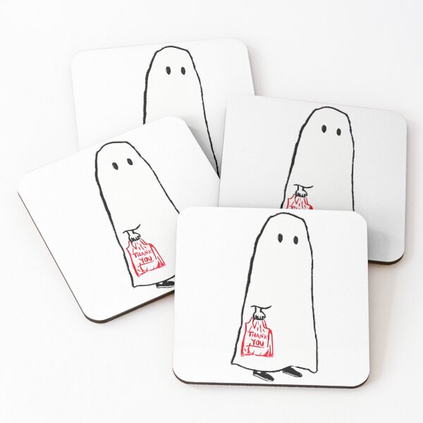 Item preview, Little Shopping Ghost designed and sold by AndreateColli.