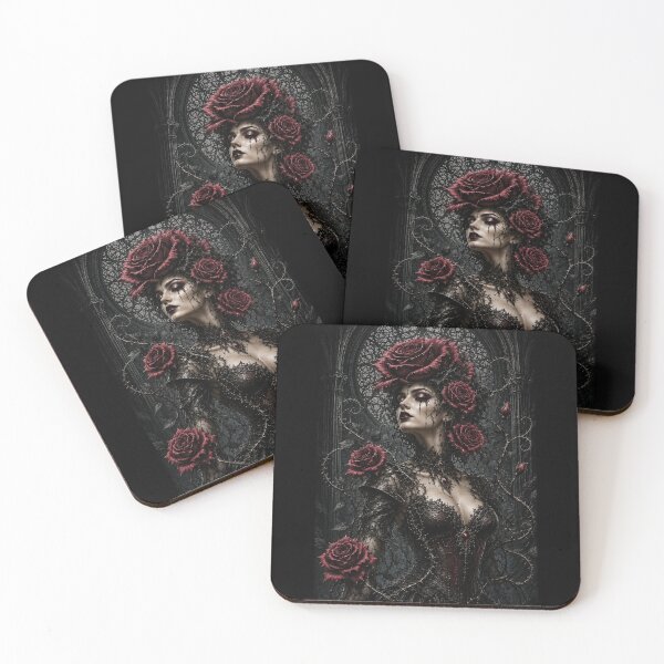 Item preview, Gothic rose personified — floral queen designed and sold by Axokris.
