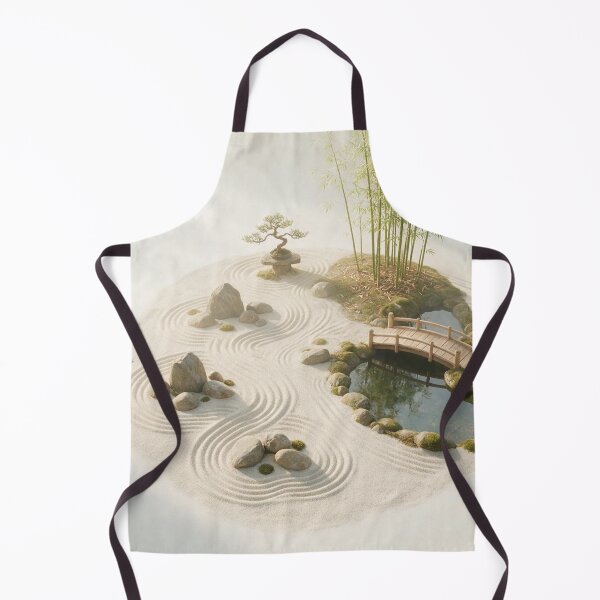 Item preview, Miniature Zen Garden Pond 3D Illustration designed and sold by @VIRAT DESIGNER@.