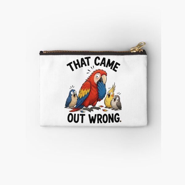Item preview, That Came Out Wrong Funny Parrot T-Shirt | Everyday Chaos Club | Relatable Animal Humor designed and sold by Kiinaaa.