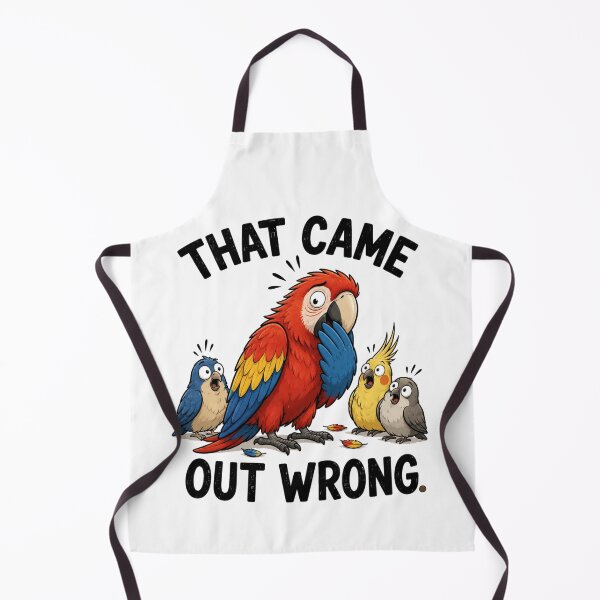 Item preview, That Came Out Wrong Funny Parrot T-Shirt | Everyday Chaos Club | Relatable Animal Humor designed and sold by Kiinaaa.