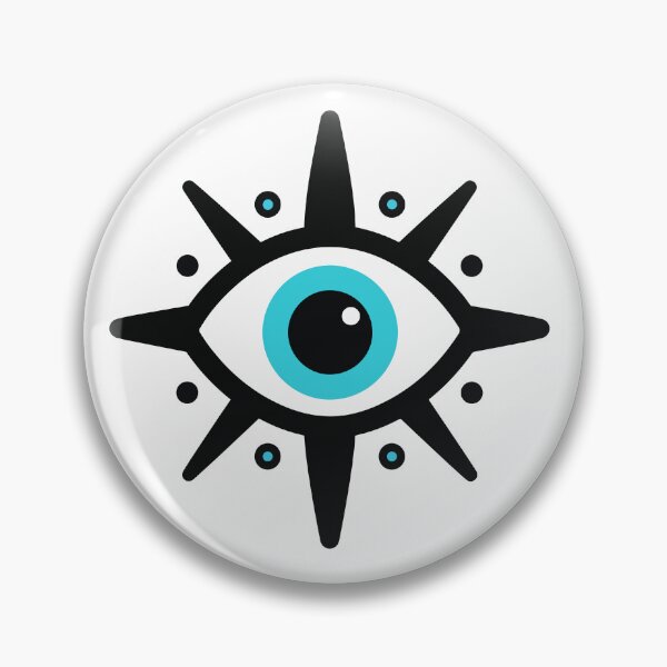 Item preview, Mystical Evil Eye Protection Blue Eye Symbol Aesthetic designed and sold by teeperfect.