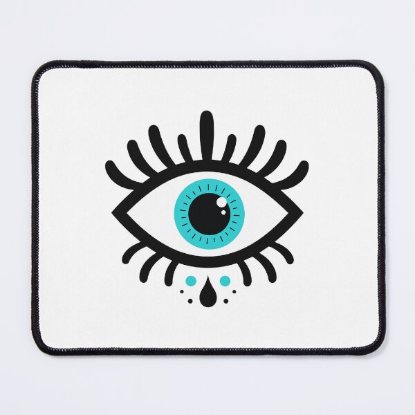 Item preview, Evil Eye Protection Mystical Blue Eye Symbol Gothic Design designed and sold by teeperfect.