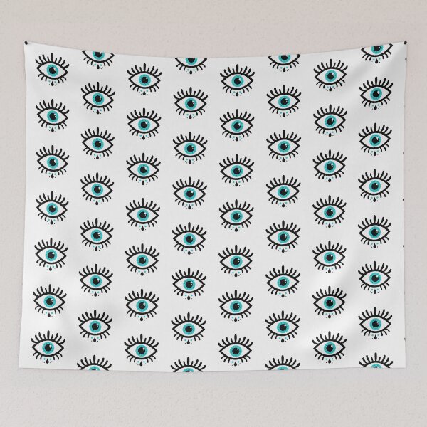 Item preview, Evil Eye Protection Mystical Blue Eye Symbol Gothic Design designed and sold by teeperfect.