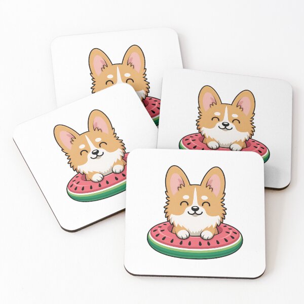 Item preview, Corgi Watermelon Floatie designed and sold by KD Merch.