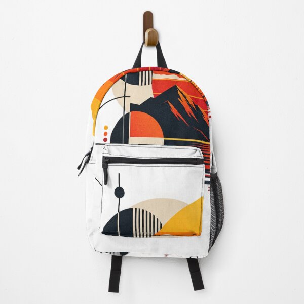 Item preview, Sunset Grid – Retro Geometric Minimalist Design designed and sold by VasiArtLab.