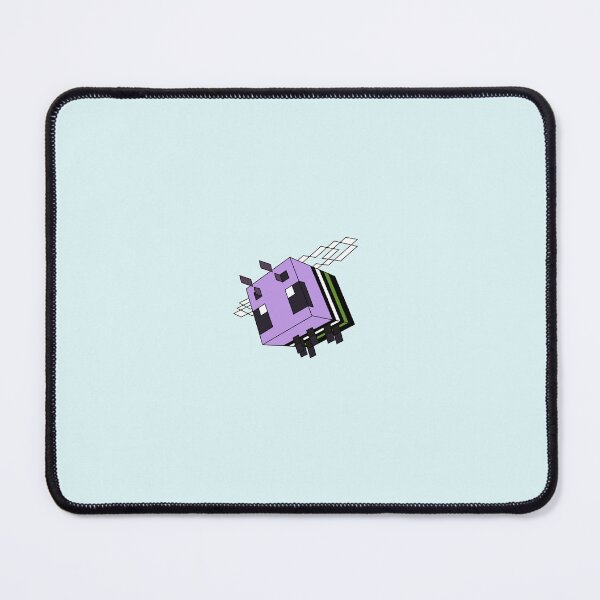 Item preview, Genderqueer Minecraft Bee – Minecraft Pixel Art designed and sold by DesgnsxGifts.
