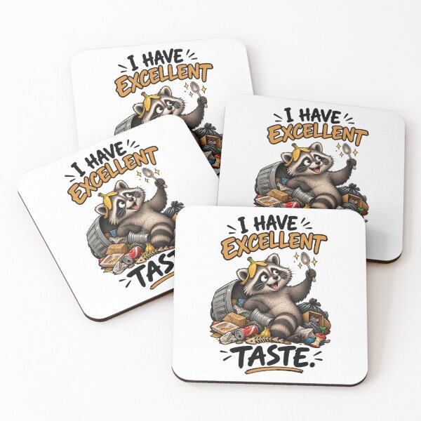 Item preview, I Have Excellent Taste Funny Raccoon T-Shirt | Everyday Chaos Club designed and sold by Kiinaaa.