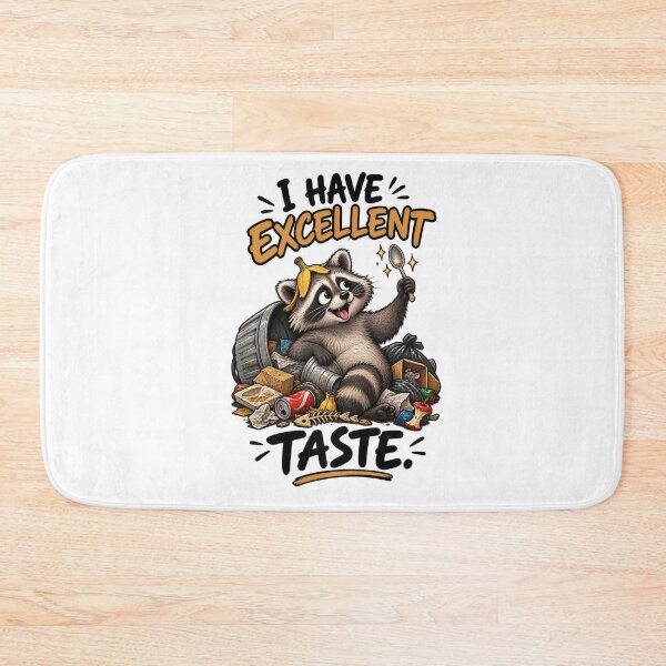 Item preview, I Have Excellent Taste Funny Raccoon T-Shirt | Everyday Chaos Club designed and sold by Kiinaaa.