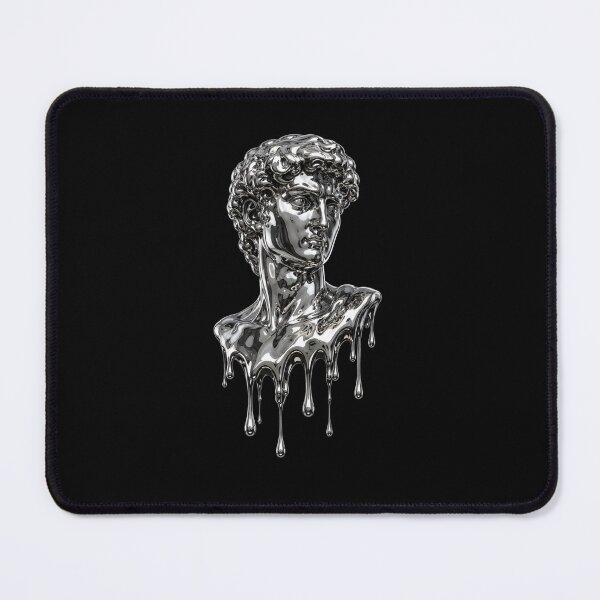 Item preview, Melting Statue David Metallic Vaporwave Art designed and sold by Bhinfy.