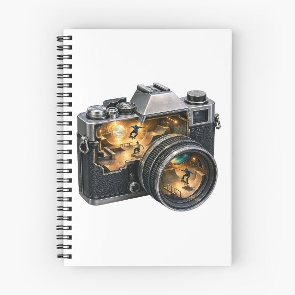 Item preview, Skatepark Inside a Vintage Camera designed and sold by FunscapeHQ.