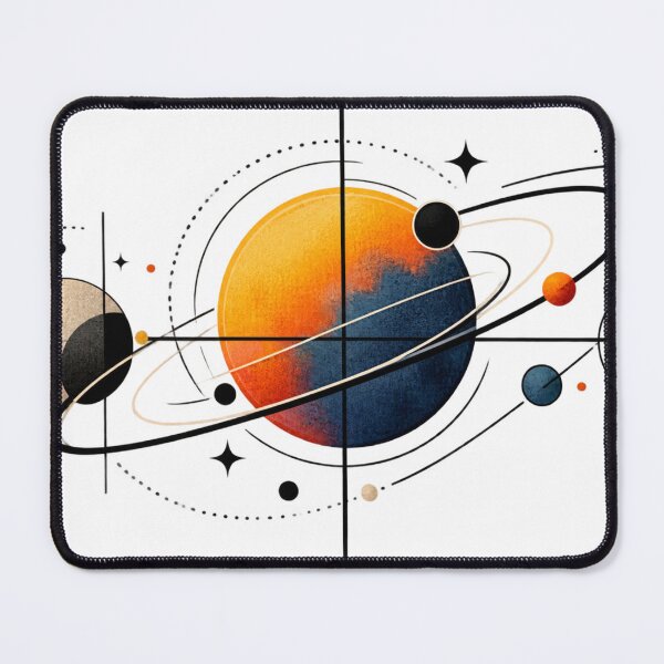 Item preview, Orbit – Minimalist Cosmic Geometric designed and sold by VasiArtLab.