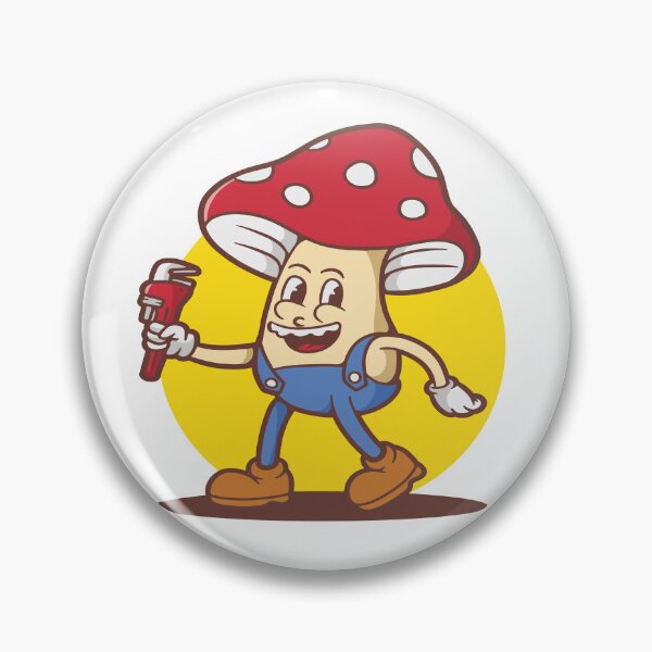 Item preview, mushroom plumber designed and sold by anggapajar.
