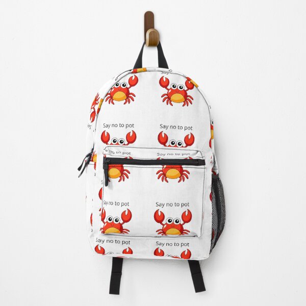 Item preview, Say No To Pot Funny Crab Designe designed and sold by AMCreatix.