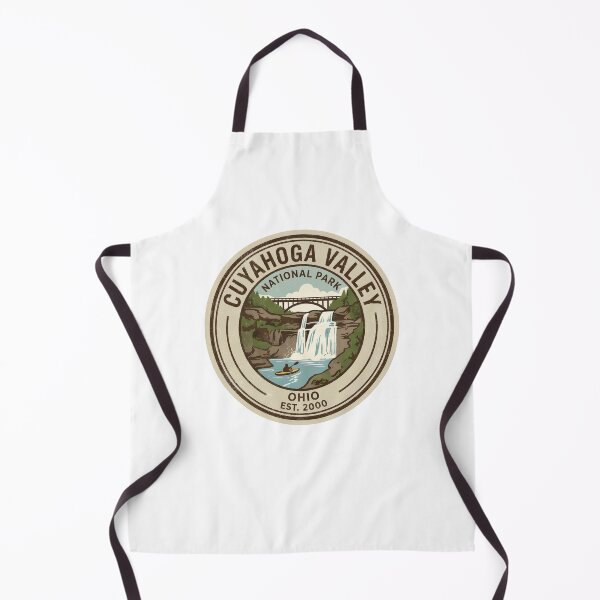 Item preview, Cuyahoga Valley National Park Ohio Brandywine Falls Vintage Badge designed and sold by LittleArij.