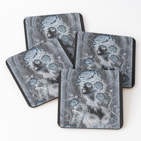 Item preview, Gothic rose personified in negative designed and sold by Axokris.