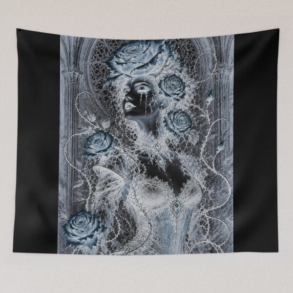 Item preview, Gothic rose personified in negative designed and sold by Axokris.