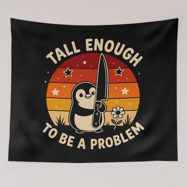 Item preview, Tall Enough To Be A Problem - Funny Duck Humor designed and sold by HeatherRoden.