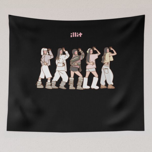 Item preview, ILLIT KPOP ART designed and sold by GeorgeZiemans.