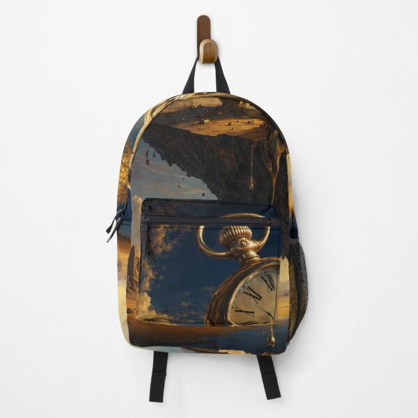 Item preview, Melting Pocket Watch Floating Island Surreal Art designed and sold by @VIRAT DESIGNER@.