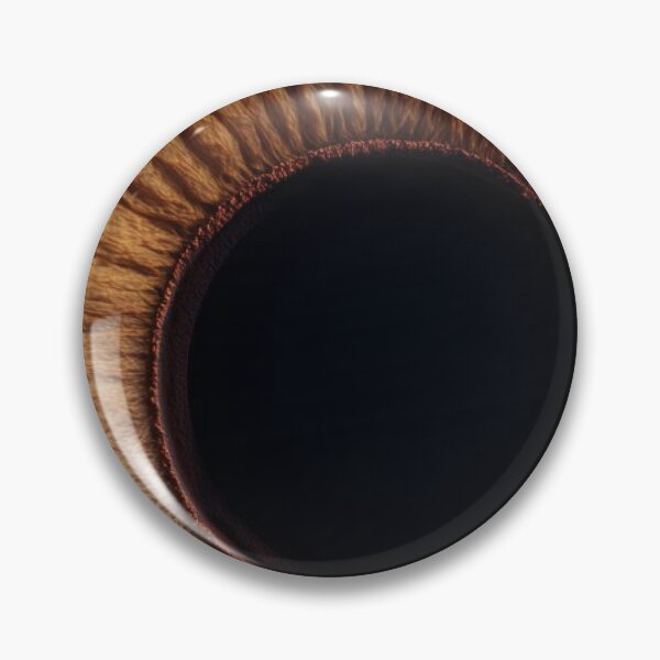 Item preview, Brown Amber Eye Iris Macro Abstract Human Eye Photography designed and sold by LYAN-STORE.