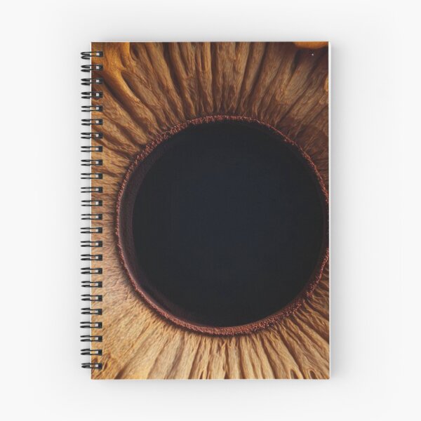 Item preview, Brown Amber Eye Iris Macro Abstract Human Eye Photography designed and sold by LYAN-STORE.