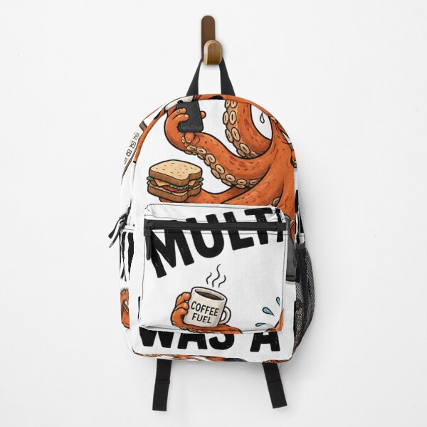 Item preview, Multitasking Was a Mistake Funny Octopus T-Shirt | Everyday Chaos Club designed and sold by Kiinaaa.