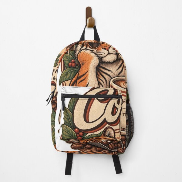 Item preview, Coffee Club Chill Tiger Good Vibes Better Brews designed and sold by @SHINTOSARTSTORE.