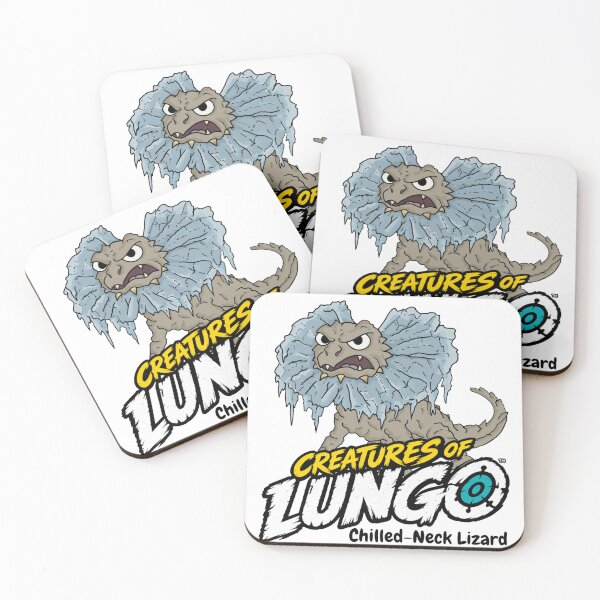 Item preview, Creatures Of Lungo - Chilled Neck Lizard designed and sold by LungoDesigns.