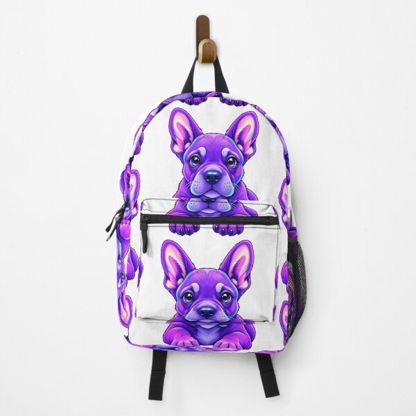 Item preview, Cute Purple Dog Sticker | Neon Puppy Aesthetic | Colorful Dog Lover Gift designed and sold by Ishratparween11.