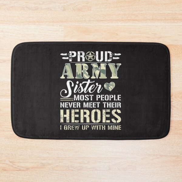 Item preview, Army Veteran Proud Us Army Sister Shirt Military Pride ⭐⭐⭐⭐⭐ designed and sold by Justin Freeman.