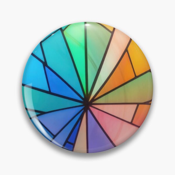 Item preview, Rainbow Stained Glass Window Abstract Colorful Mosaic Art designed and sold by LYAN-STORE.