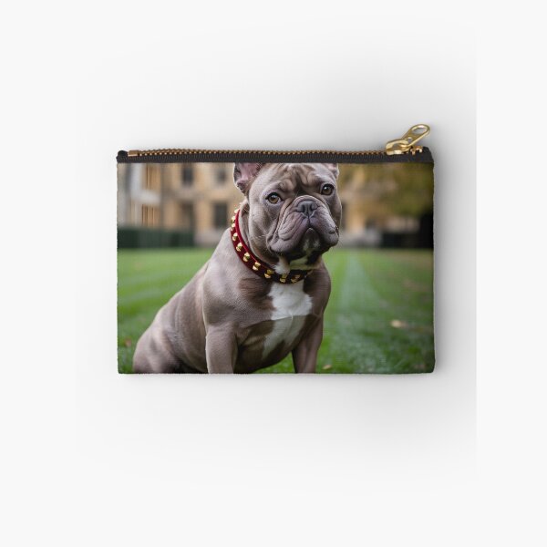 Item preview, FRENCH BULLDOG WITH GOLDEN KEY AND MANSION designed and sold by PawsStudioAU.